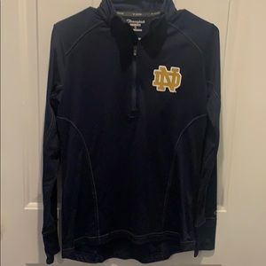Champion Norte Dame quaterzip